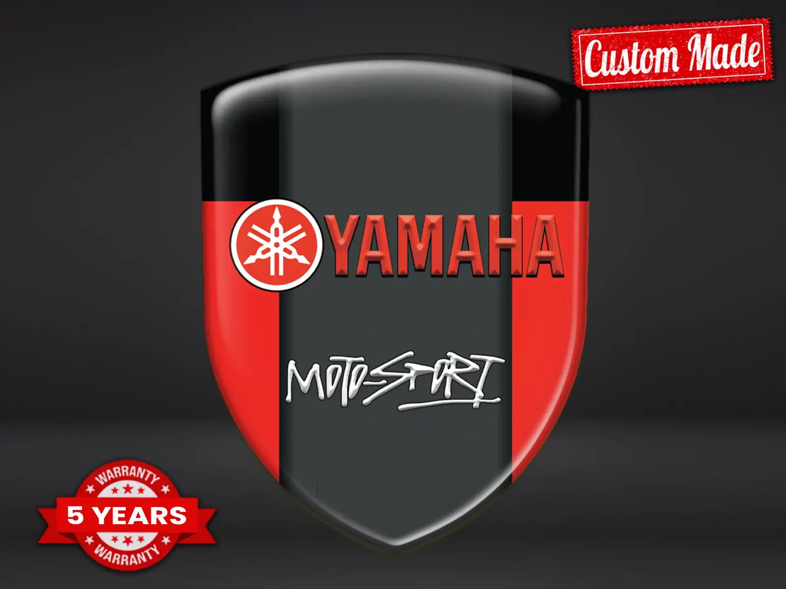 Yamaha Stickers Pare-Chocs Perso Style Max Moderne Résistants